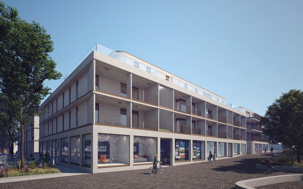 Gebouw voor gemengd gebruik te huur in As